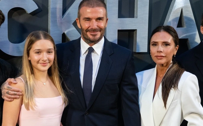 Món quà đặc biệt của Harper Beckham khiến David vui vẻ giữa những khó khăn gia đình